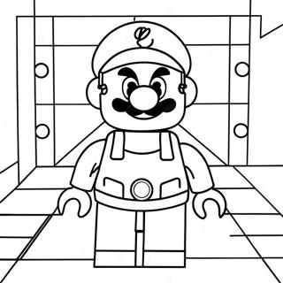 Lego Mario Pages À Colorier