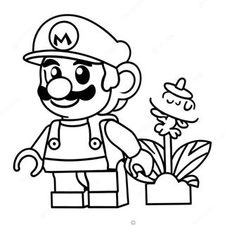 Page A Colorier De Lego Mario 11747-9619