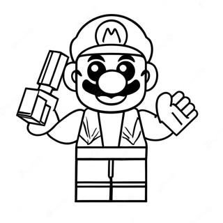 Page A Colorier De Lego Mario 11747-9620