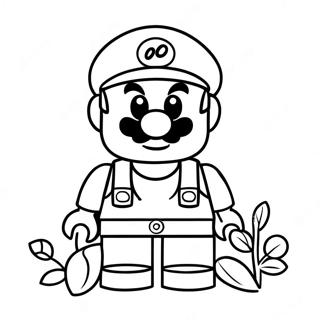 Page A Colorier De Lego Mario 11747-9641