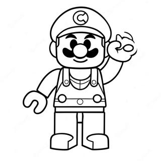 Page A Colorier De Lego Mario 11747-9643