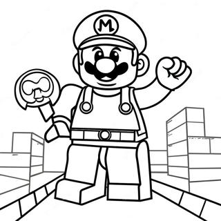 Page A Colorier De Laventure De Lego Mario 11748-9623