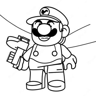 Page A Colorier De Laventure De Lego Mario 11748-9624