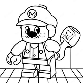 Page A Colorier De Laventure De Lego Mario 11748-9648