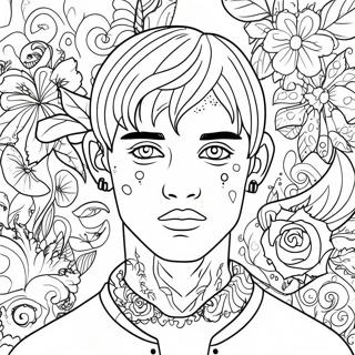 Page A Colorier De Lil Peep 11757-9652