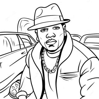 Page A Colorier De Gangster Hip Hop 11787-9668