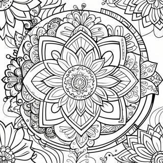 Mandalas Pages À Colorier