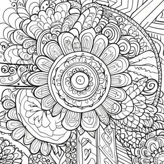 Page A Colorier Mandala Satisfaisant 11807-9683