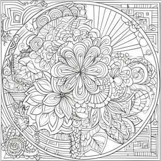 Page A Colorier Motifs Geometriques Intriques 11808-9687