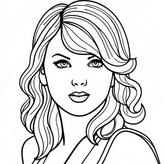 Albums De Taylor Swift Pages À Colorier