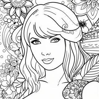 Page A Colorier Albums De Taylor Swift 11857-9708