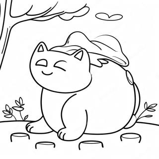 Page A Colorier De Snorlax Dormant 11907-9746