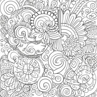 Page A Colorier De Motifs De Nombres Colores 11948-9784