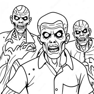 Page A Colorier Zombies 2 12047-9858