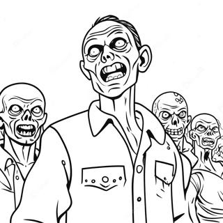 Page A Colorier Zombies 2 12047-9859