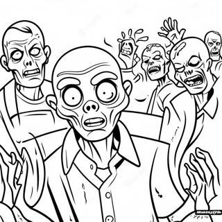 Page A Colorier Zombies 2 12047-9860