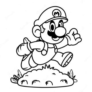 Page A Colorier Du Nouveau Film Super Mario Bros 12097-9900