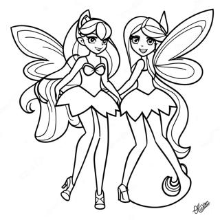 Page A Colorier Du Winx Club 12167-9956