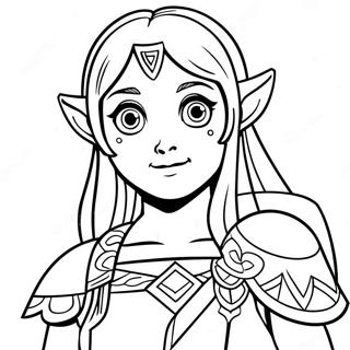 Page A Colorier De Zelda 121-98