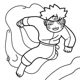 Page A Colorier Naruto Neuf Queues 12267-10211