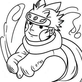 Page A Colorier Naruto Neuf Queues 12267-10212