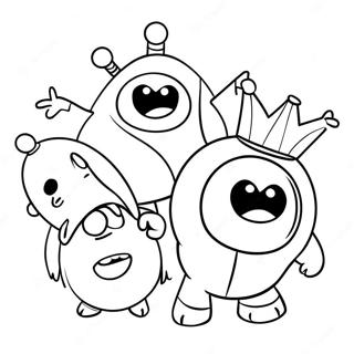 Page A Colorier Oddbods 12327-10082