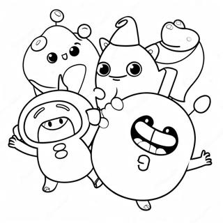 Page A Colorier Oddbods 12327-10083