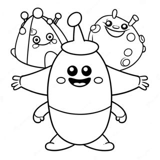 Page A Colorier Oddbods 12327-10258