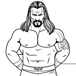 Page A Colorier Wwe 12387-10305