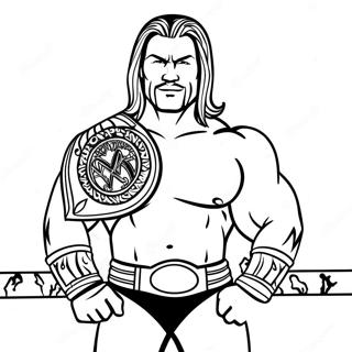 Page A Colorier Wwe 12387-10306