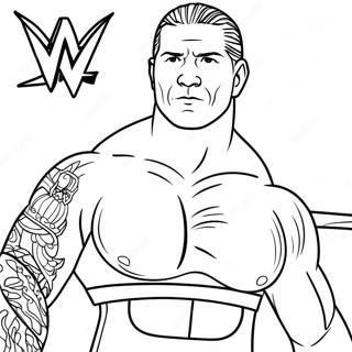 Page A Colorier Wwe 12387-10308