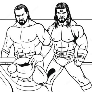 Page A Colorier Des Superstars De La Wwe En Action 12388-10135