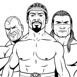 Page A Colorier Des Superstars De La Wwe En Action 12388-10311