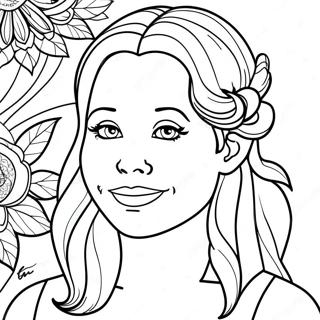 Page A Colorier De Megan 12407-10323