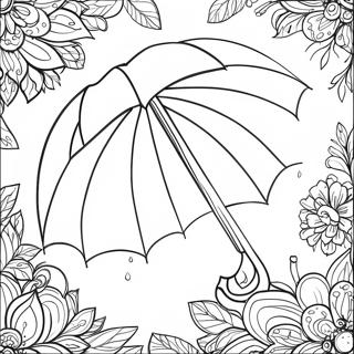 Page A Colorier De Parapluie 12517-10410