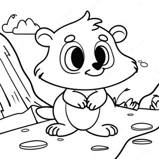 Page A Colorier Grizzy Et Les Lemmings 12557-10450