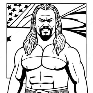 Page A Colorier Inversee De La Wwe 12587-10475