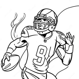 Page A Colorier Joueur Des Seahawks En Action 12598-10485