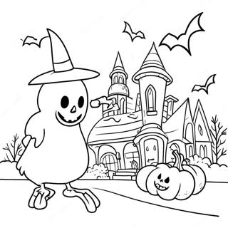 Page A Colorier Halloweentown 12607-10490