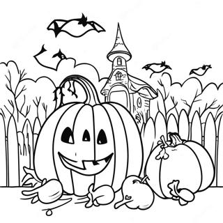 Page A Colorier Halloweentown 12607-10491