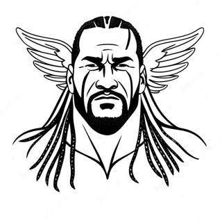 Page A Colorier Wwe 1261-1007