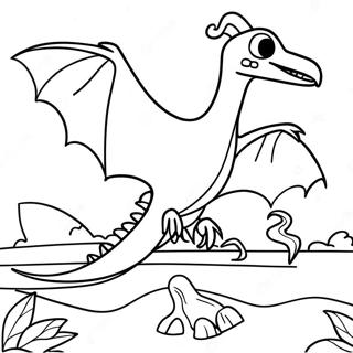 Page A Colorier Pterodactyle 12677-10547