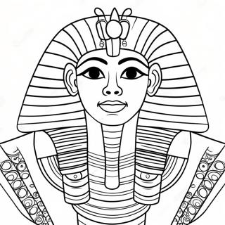 Page A Colorier Pharaon En Tenue Royale 12688-10558