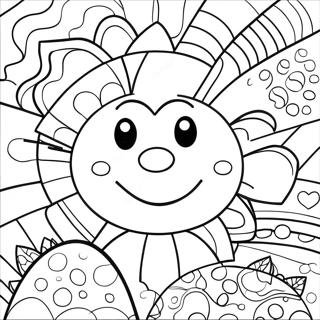 Page A Colorier Romero Britto 12717-10579