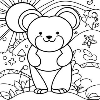 Page A Colorier Romero Britto 12717-10580