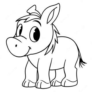 Page A Colorier Eeyore 1281-1023