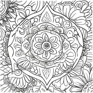 Page A Colorier De Papel Picado 12867-10696