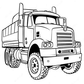 Page A Colorier De Camion Diesel 12917-10734