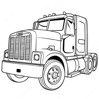 Page A Colorier De Camion Diesel 12917-10736