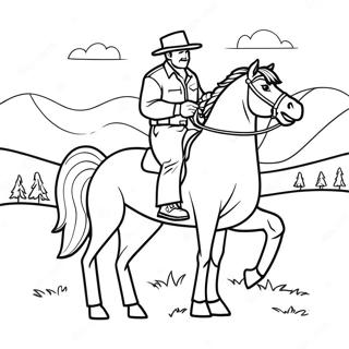 Page A Colorier Bronco 1291-1030